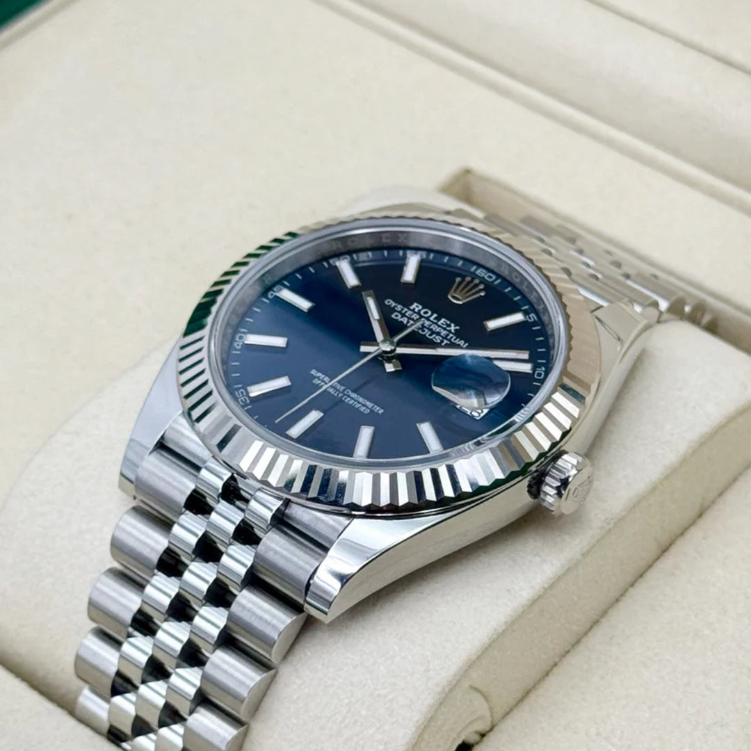 Datejust 41 mm Blu Jubilee