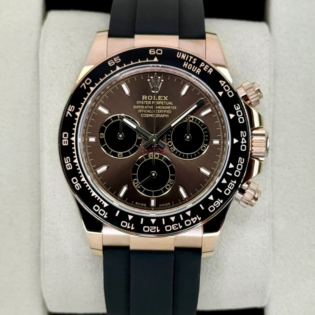 Daytona 40mm Oysterflex Cassa Oro Rosè