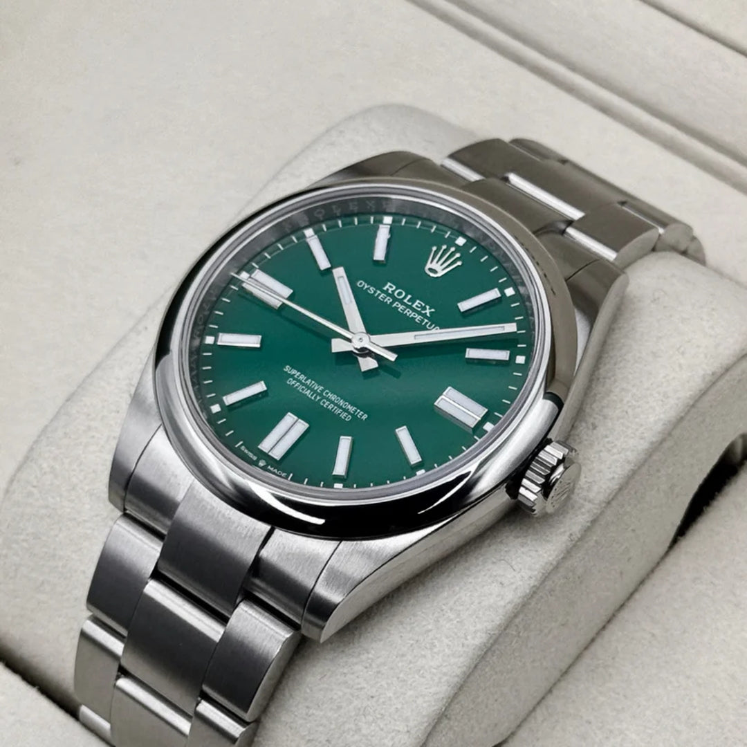 Oyster Perpetual 41 mm Verde