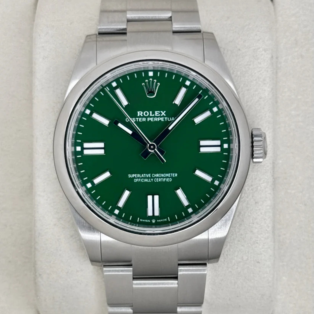 Oyster Perpetual 41 mm Verde