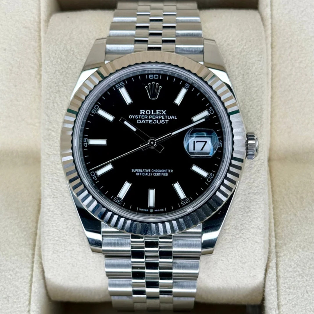 DateJust 41 mm Nero Jubilee