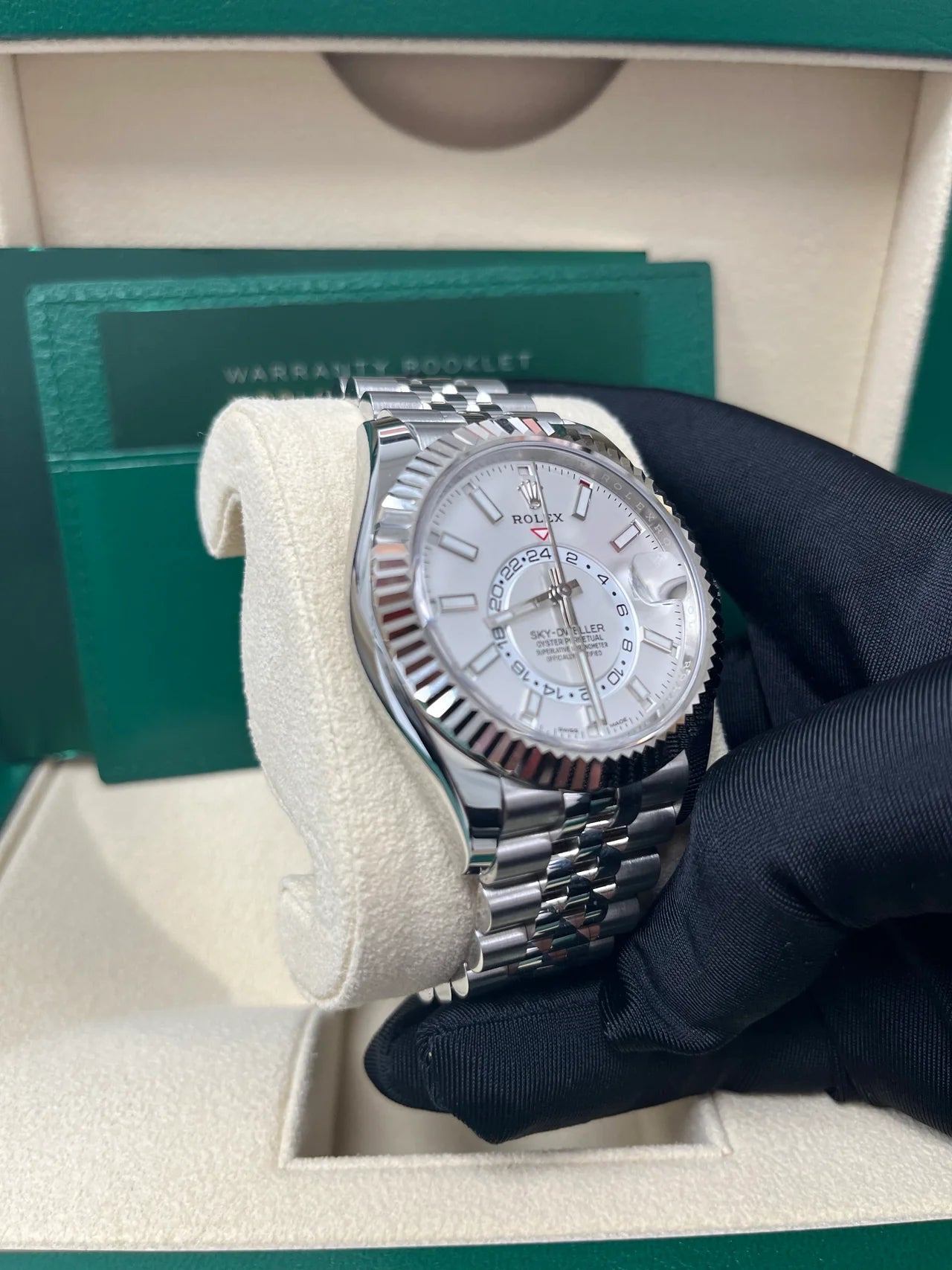 Sky-dweller 42 mm Bianco Jubilee