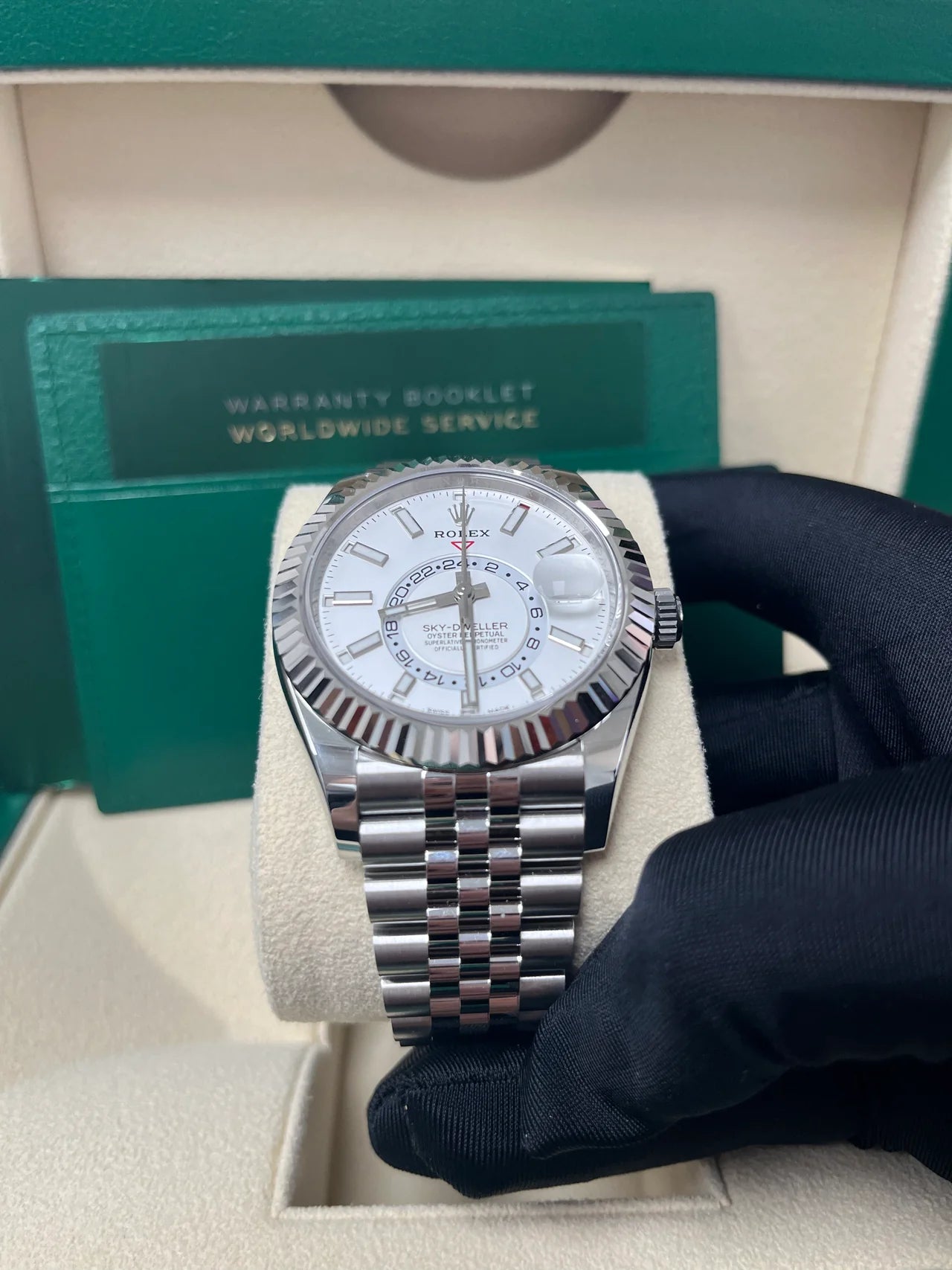 Sky-dweller 42 mm Bianco Jubilee