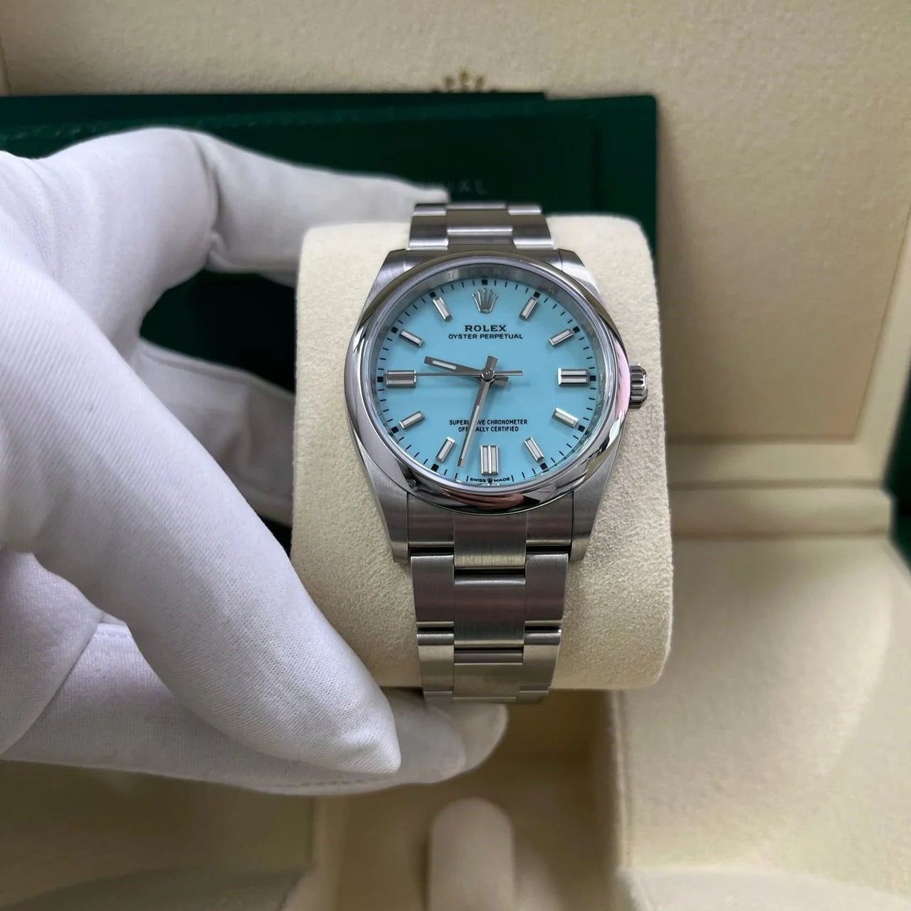 Oyster Perpetual 36 mm Tiffany